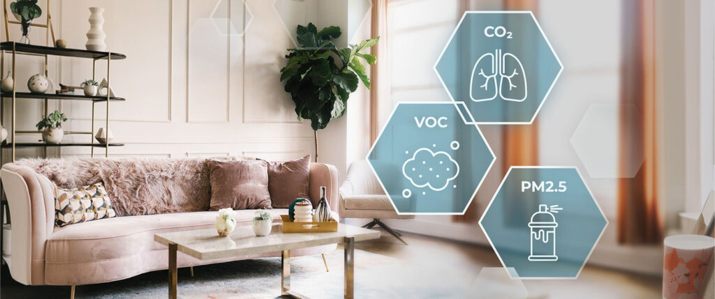 CO₂, VOC, PM2.5 – показники, які важливо контролювати